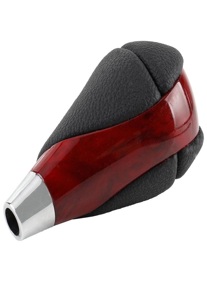 AUTOKAY Walnut Wood Leather Gear Shift Knob Fits for Lexus is F IS250 IS350 LS460 LS600h SC300 SC400 GS300 GS350 GS400 GS430 GS450h GS460 ES300 ES300h ES330 ES350 RX350 RX450h - Image 3